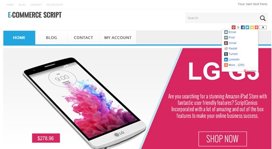 Amazon Affiliate Store Script: Amazon Affiliate Store Script